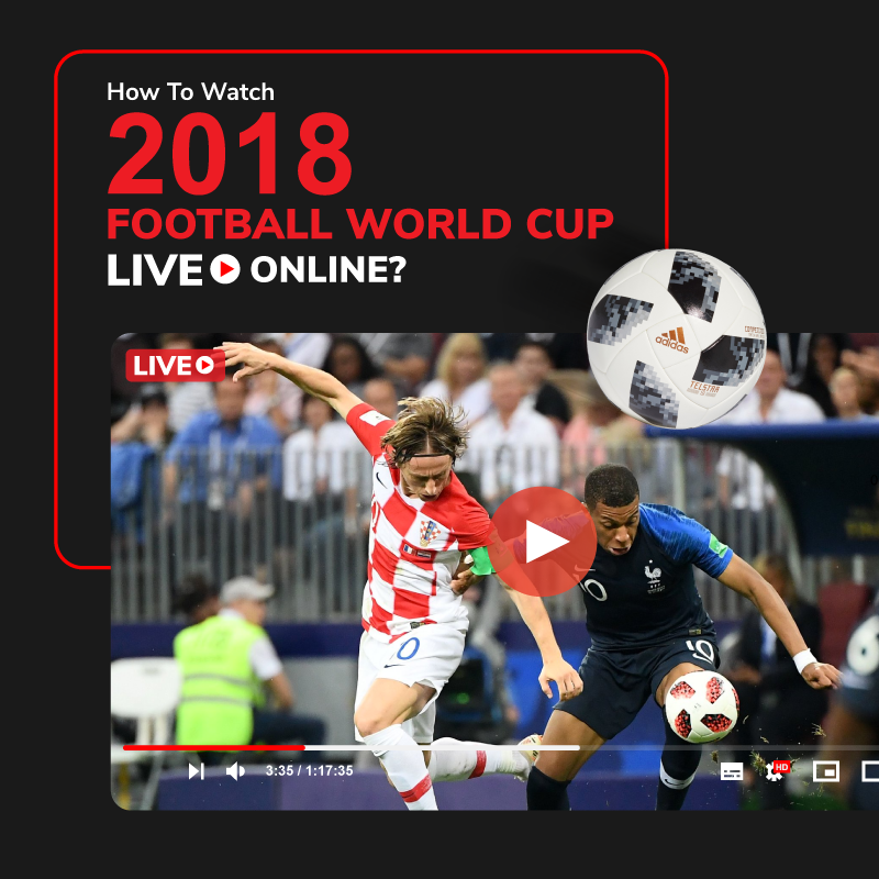 How To Watch 2018 Football World Cup Live Online?