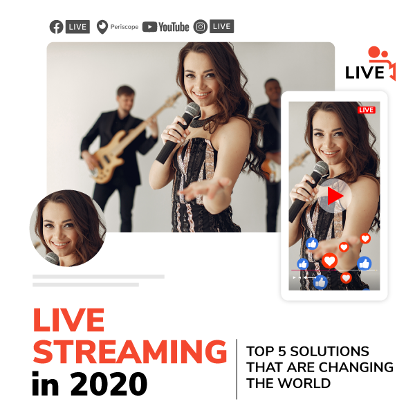 Live Streaming in 2020 – Top 5 Solutions That Are Changing The World