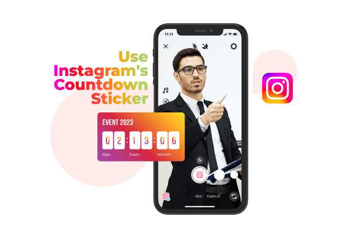 Use Instagram's Countdown Sticker